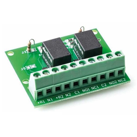 Acquista Circuito interfaccia 2 ingressi da 25 mA 2 uscite relè da ...