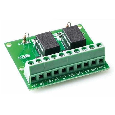 Acquista Circuito interfaccia 2 ingressi da 25 mA 2 uscite relè da ...