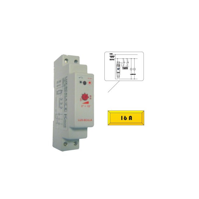 Acquista Temporizzatore luci scala 1 mod. DIN | Tiesseelettronica.com