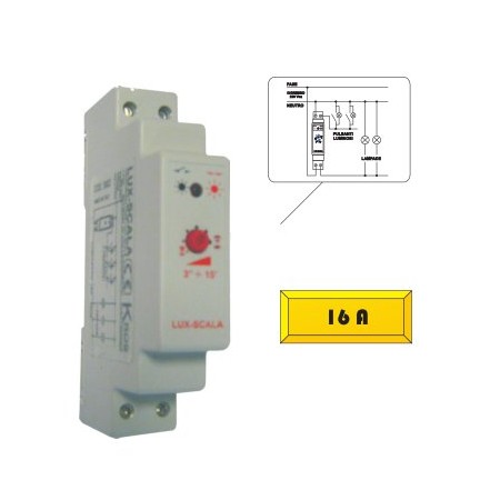 Acquista Temporizzatore luci scala 1 mod. DIN | Tiesseelettronica.com
