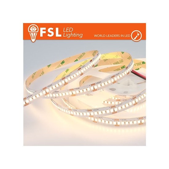 Acquista Striscia LED 20W/m 4000K IP20 2835 24V 240 led/m 5m | Ties...