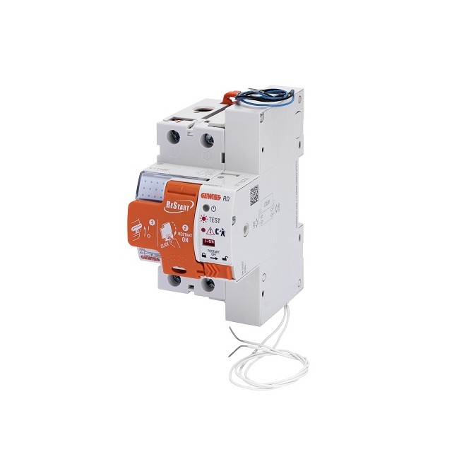 Acquista Dispositivo di riarmo automatico 2 poli accoppiato con dif...