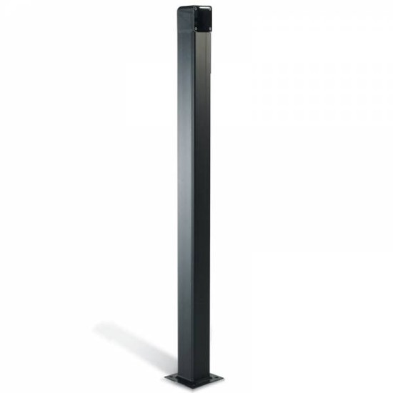 Acquista Colonnina in alluminio nera altezza 1m per SETI/K | Tiesse...