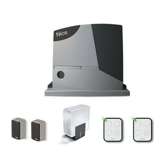 Acquista Kit bidirezionale NICE per l'automazione di cancelli scorr...