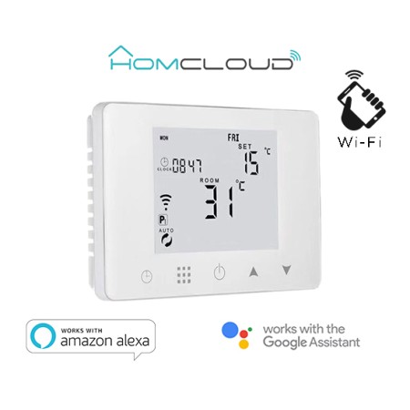Acquista Cronotermostato digitale Homcloud Wi-fi | Tiesseelettronic...
