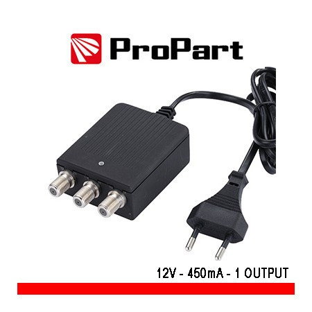 Acquista Alimentatore antenna TV 12V 4500mA 2 uscite | Tiesseelettr...