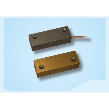 Acquista Contatto magnetico alluminio per porte metalliche 58x15x20...