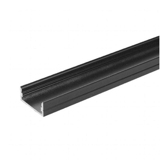 Acquista Profilo in Alluminio Colore Nero per Strip LED 2000 x 23,5...