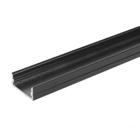 Acquista Profilo in Alluminio Colore Nero per Strip LED 2000 x 23,5...