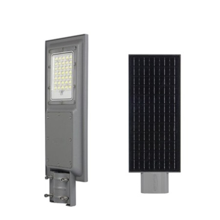 Acquista Lampione LED Stradale Solare 100W, con sensore crepuscolar...