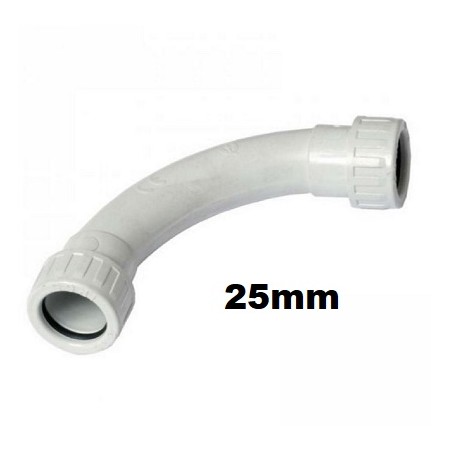 Acquista Raccordo curvo a 90° diametro 25mm IP67 | Tiesseelettronic...