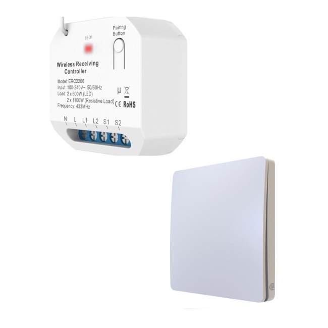 Acquista Kit composto da relè smart a contatti puliti impulsivo 932...