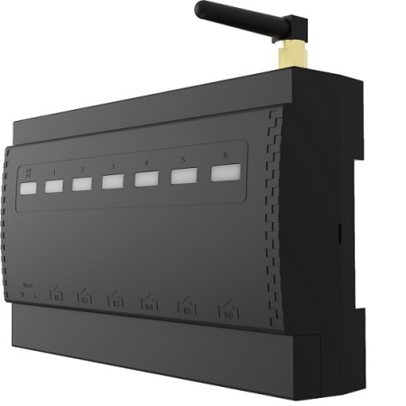 Acquista Modulo 6 relè a contatti puliti smart da barra DIN. Due re...