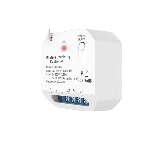 Acquista Relè singolo impulsivo a contatto pulito da 10A resistivi,...