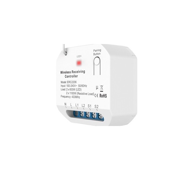 Acquista Relè singolo impulsivo a contatto pulito da 10A resistivi,...