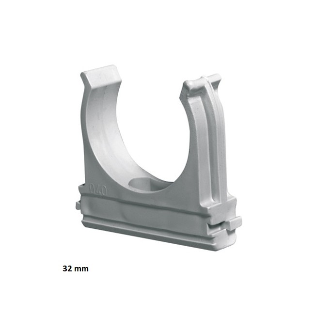 Acquista Fissatubo a scatto 32mm IP 40 | Tiesseelettronica.com