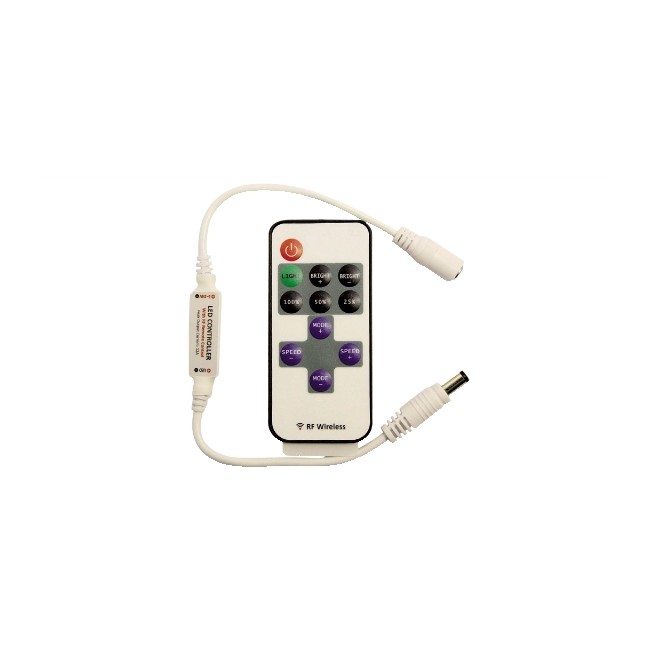 Acquista Dimmer con telecomando rf 433 mhz per led singolo colore |...