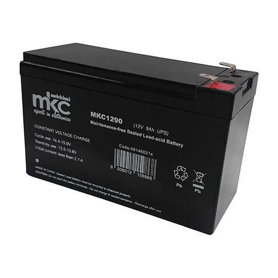 Acquista Batteria per UPS 12V 9Ah ermetica al piombo ricaricabile f...