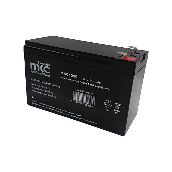 Acquista Batteria per UPS 12V 9Ah ermetica al piombo ricaricabile f...