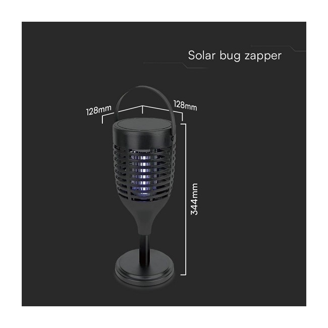 Acquista Zanzariera Elettrica Ricaricabile con Pannello Solare e US...