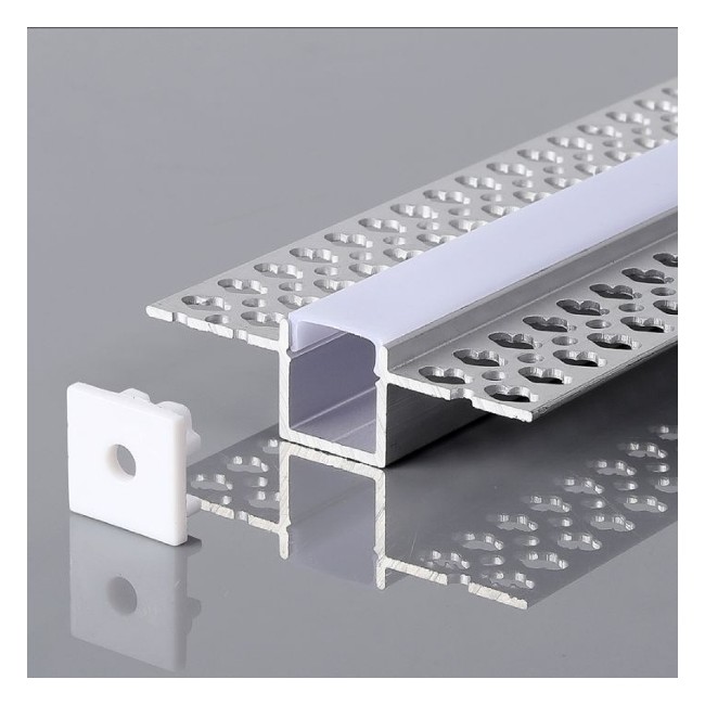 Acquista Profilo in Alluminio per CARTONGESSO Colore Silver per Str...