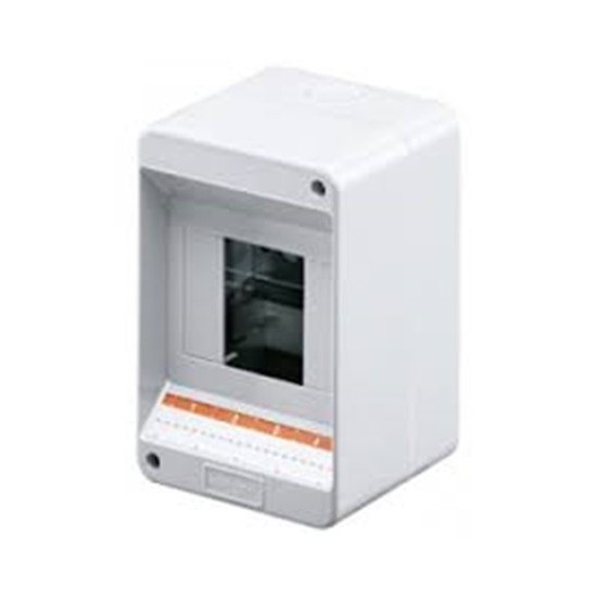 Acquista Centralino da parete senza porta per DIN IP40 8 moduli, gr...