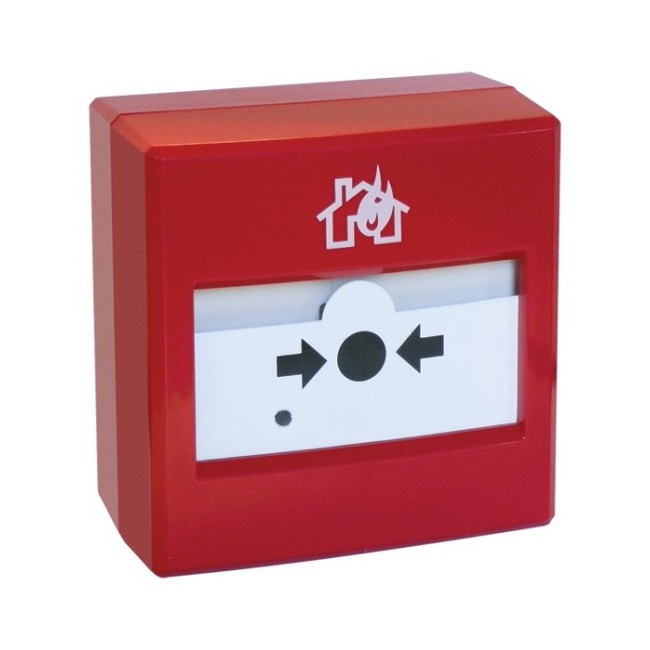 Acquista Pulsante di allarme indirizzabile ripristinabile colore ro...