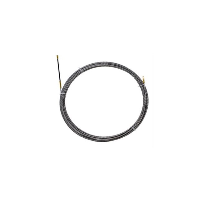 Acquista Sonda passacavi in treccia d'acciaio grigio Ø3,3 mm 15 met...