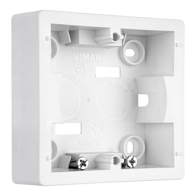 Scatola parete 2M P30mm bianco