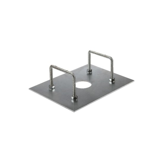 Contropiastra di fissaggio con zanche per barriera automatica ALT6 Key automation