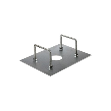 Contropiastra di fissaggio con zanche per barriera automatica ALT6 Key automation