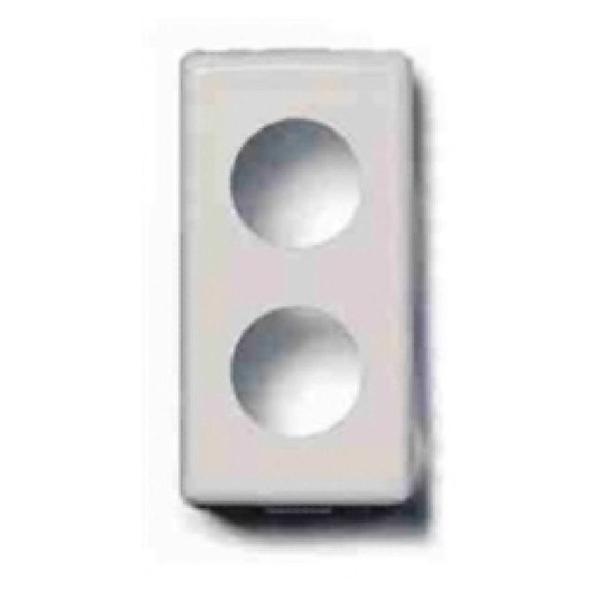 Acquista Adattatore per prese Tv Fracarro serie MATIX BIANCA 2 fori...