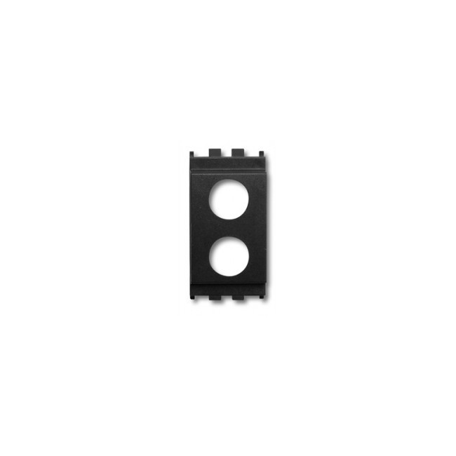 Acquista Adattatore per prese Tv Fracarro serie VIMAR IDEA NERO 2 f...