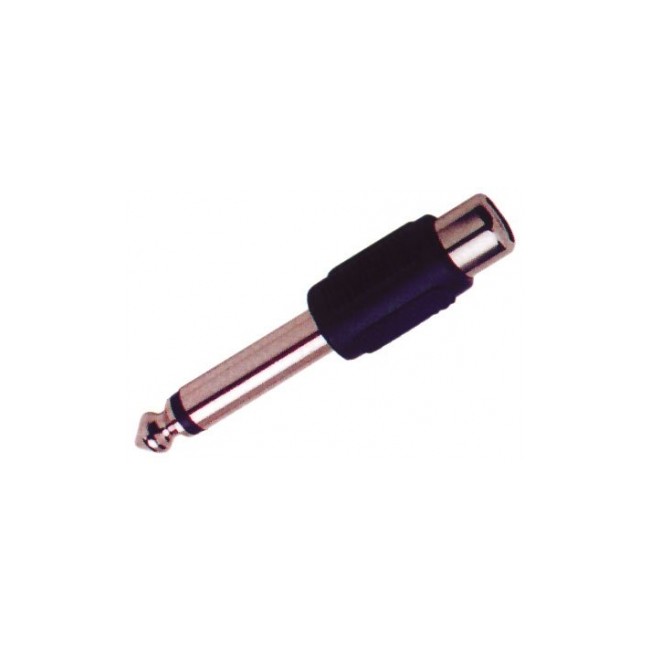 Acquista Adattatore spina JACK 6,3mm mono - 1 presa RCA | Tiesseele...