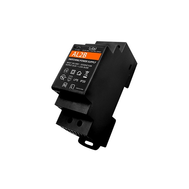 Acquista Alimentatore da barra DIN (2 moduli)Colore nero | Tiesseel...