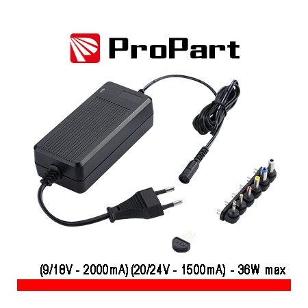 Acquista Alimentatore Universale Multi tensione 9-24V 2000-1500mA 3...