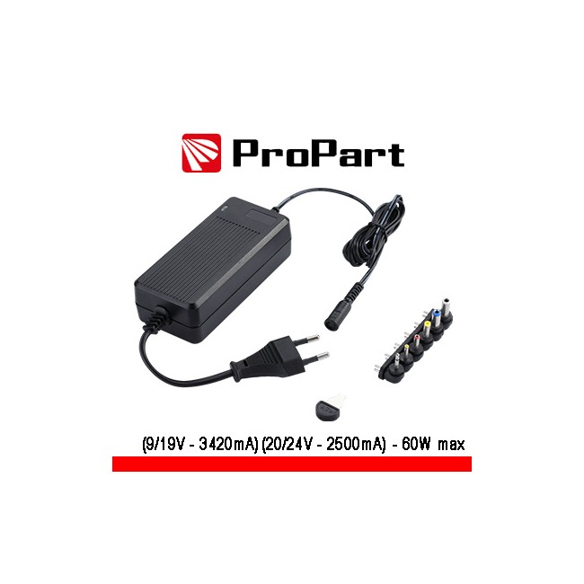Acquista Alimentatore Universale Multi tensione 9-24V 3420-2500mA 6...
