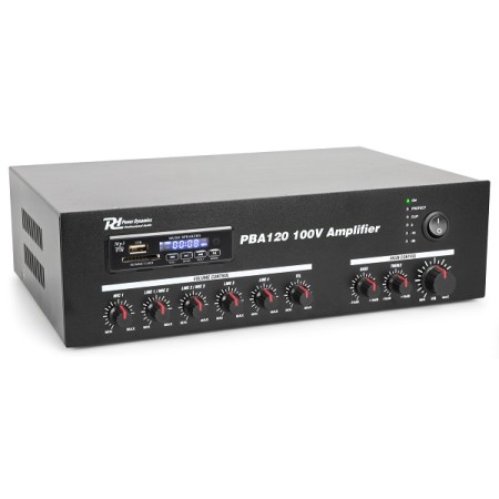 Acquista Amplificatore PA 120W 100V /4-16 ? con BT / FM/ SD / USB /...