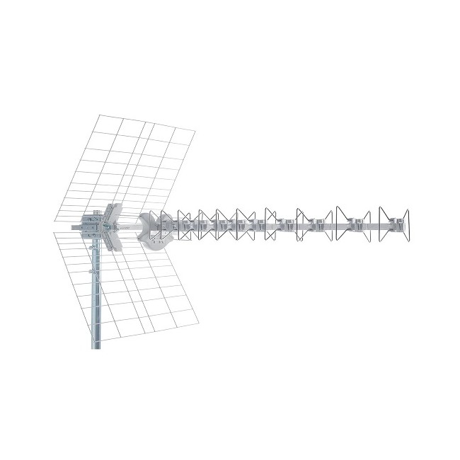 Acquista Antenna BLU10 Fracarro a 10 elementi di banda UHF con conn...