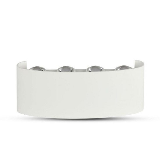 Acquista Applique LED da Muro 8W Doppio Fascio Luminoso Corpo Sabbi... 2