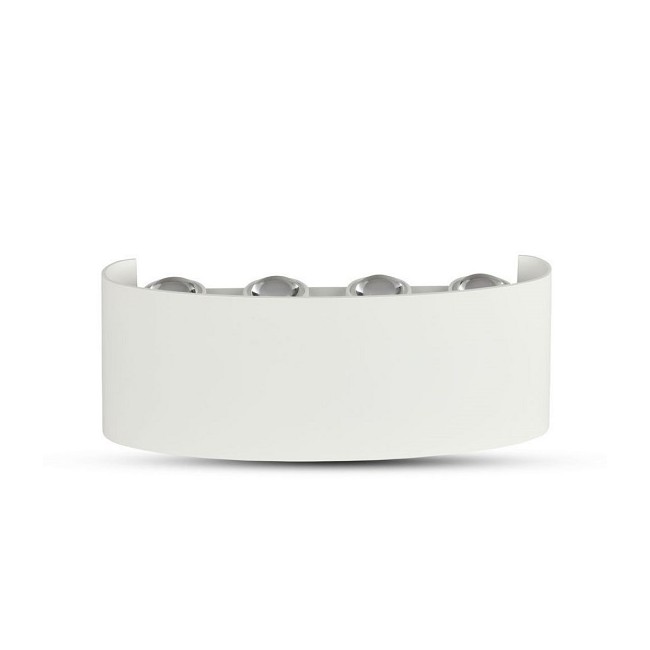 Acquista Applique LED da Muro 8W Doppio Fascio Luminoso Corpo Sabbi...