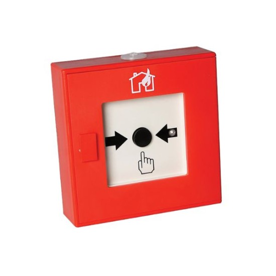 Acquista Avvisatore di allarme incendio a rottura vetro Aritech, co... 2