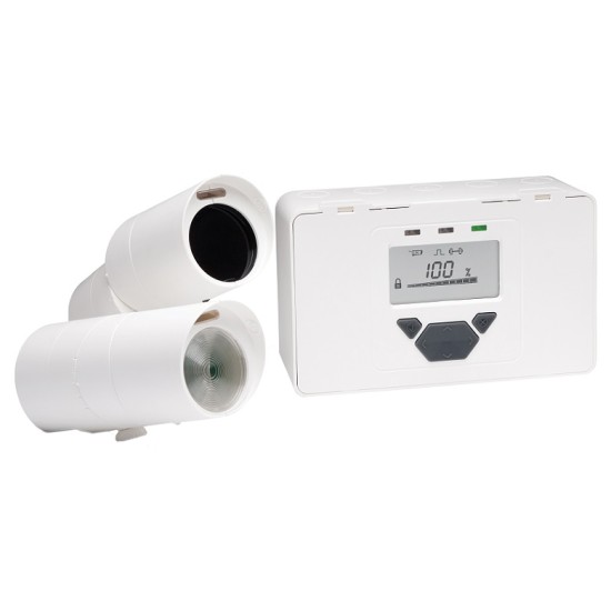 Acquista Barriera a infrarossi rilevazione fumi. Portata fino a 120... 2