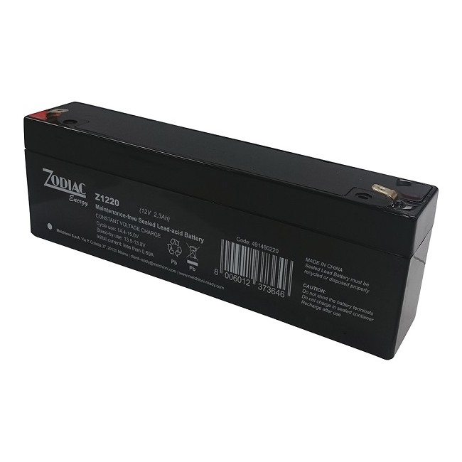 Acquista Batteria 12V 2.3Ah, al piombo ricaricabile terminale fasto...