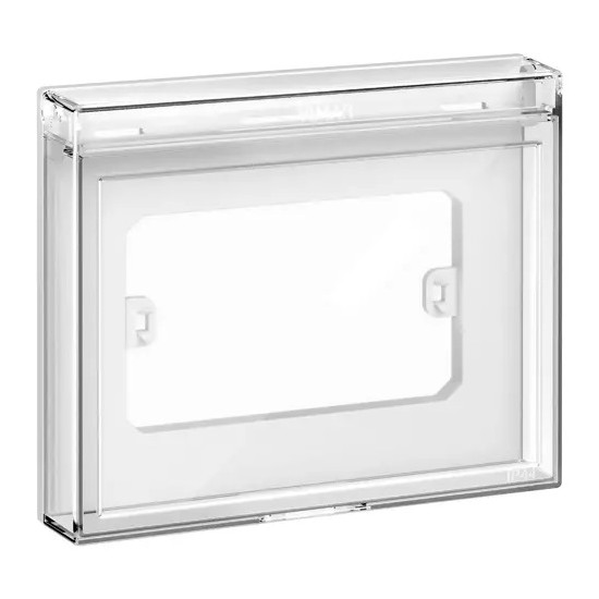 Acquista Calotta da parete IP44 portello trasparente, 3 moduli Eiko... 2