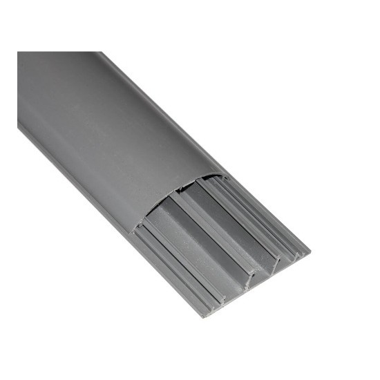 Acquista Canale a pavimento 50x12 a 3 scomparti, grigio | Tiesseele... 2