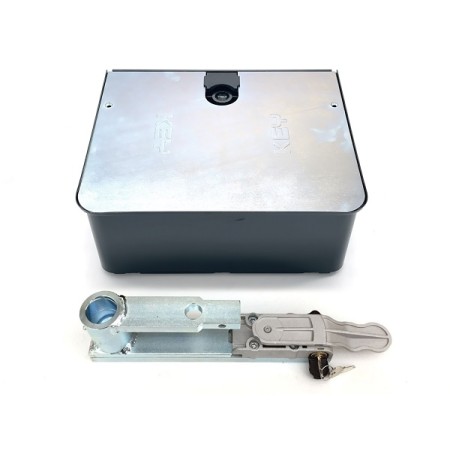 Acquista Cassa di fondazione in cataforesi con coperchio zincato co...