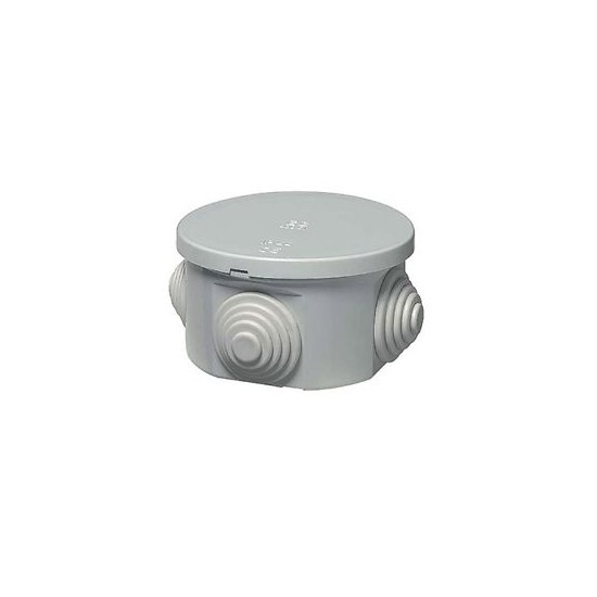 Acquista Cassetta di derivazione tonda con passacavi e coperchio a ... 2