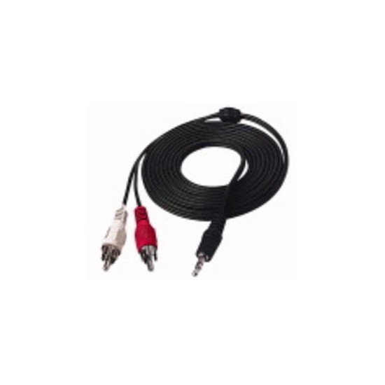 Acquista Cavetto audio 2 RCA a 1 JACK stereo 3.5" | Tiesseelettroni... 2