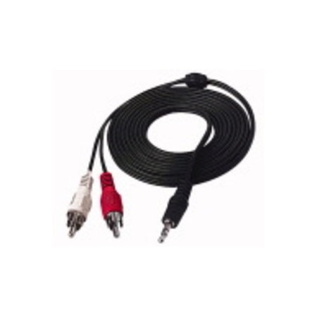 Acquista Cavetto audio 2 RCA a 1 JACK stereo 3.5" | Tiesseelettroni...
